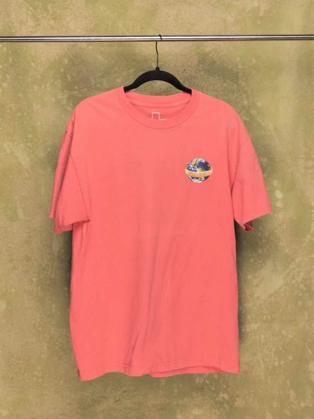 $PICE FRES Cannabis Graphic T-Shirt Pink Coral Streetwear Tee